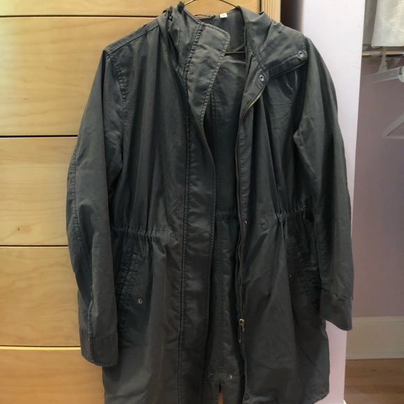 Grey raincoat - Picture 2 of 5